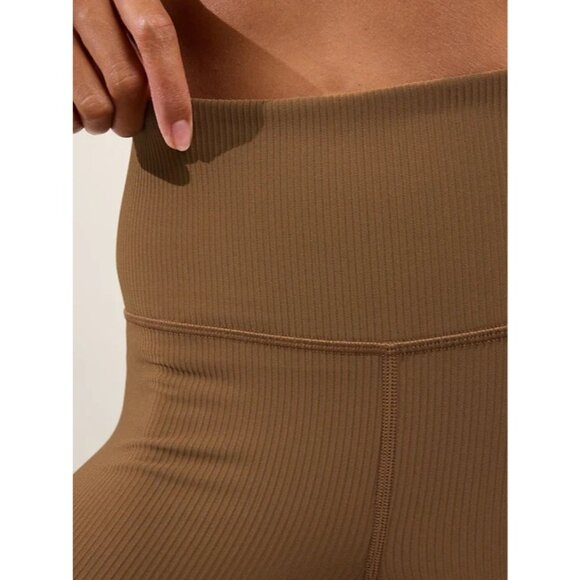 New PL Athleta Elation TIght Walnut RIb Large Petite - Picture 5 of 7